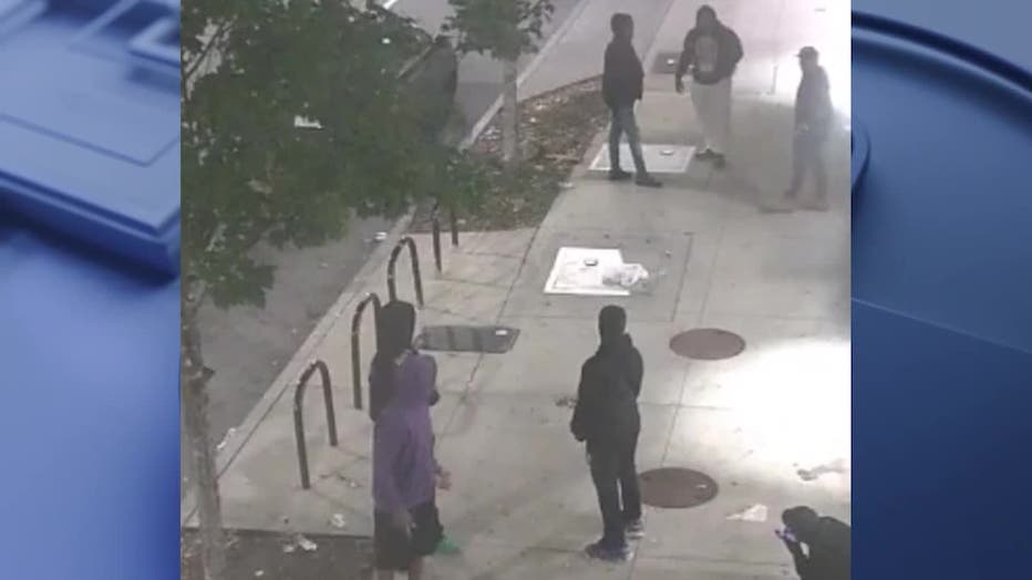 Atlanta police released this image of persons of interested in a shooting near the Georgia State University Campus on Oct. 29, 2023.