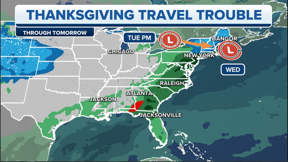 Most Disruptive Thanksgiving Travel Could Happen Tuesday Thanks To ...