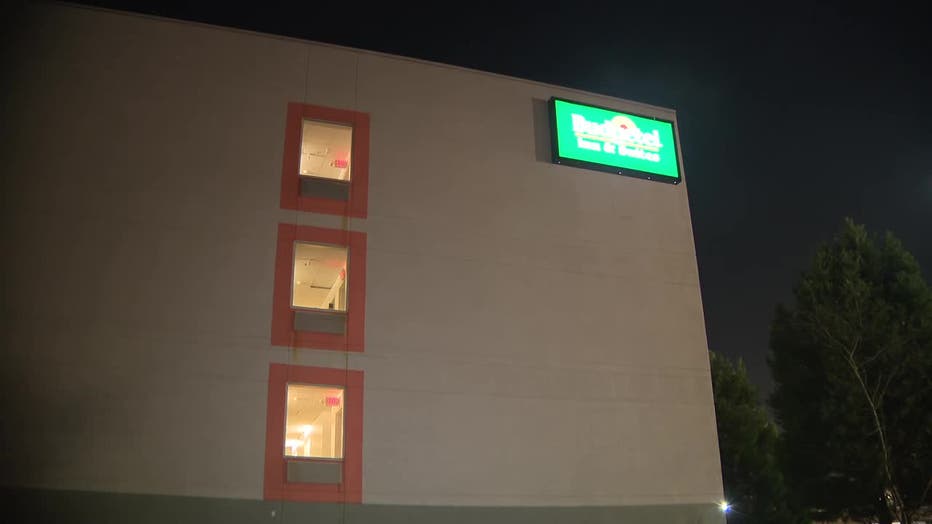 The Cobb County Police Department is investigating a deadly shooting at the Budgetel Inn & Suites located on 4900 Circle 75 Parkway in Atlanta on Nov. 28, 2023.
