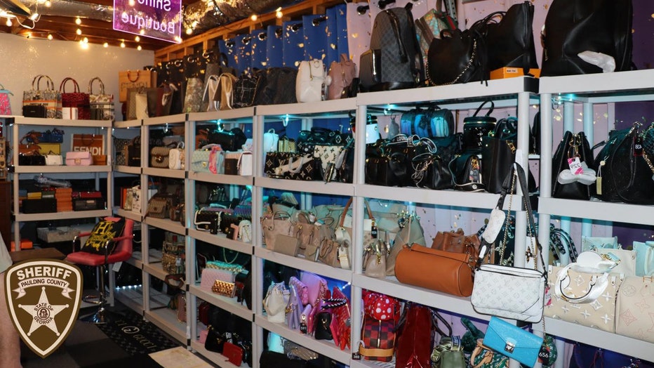 The Paulding County Sheriff’s Office says it has made a massive counterfeit handbag bust.