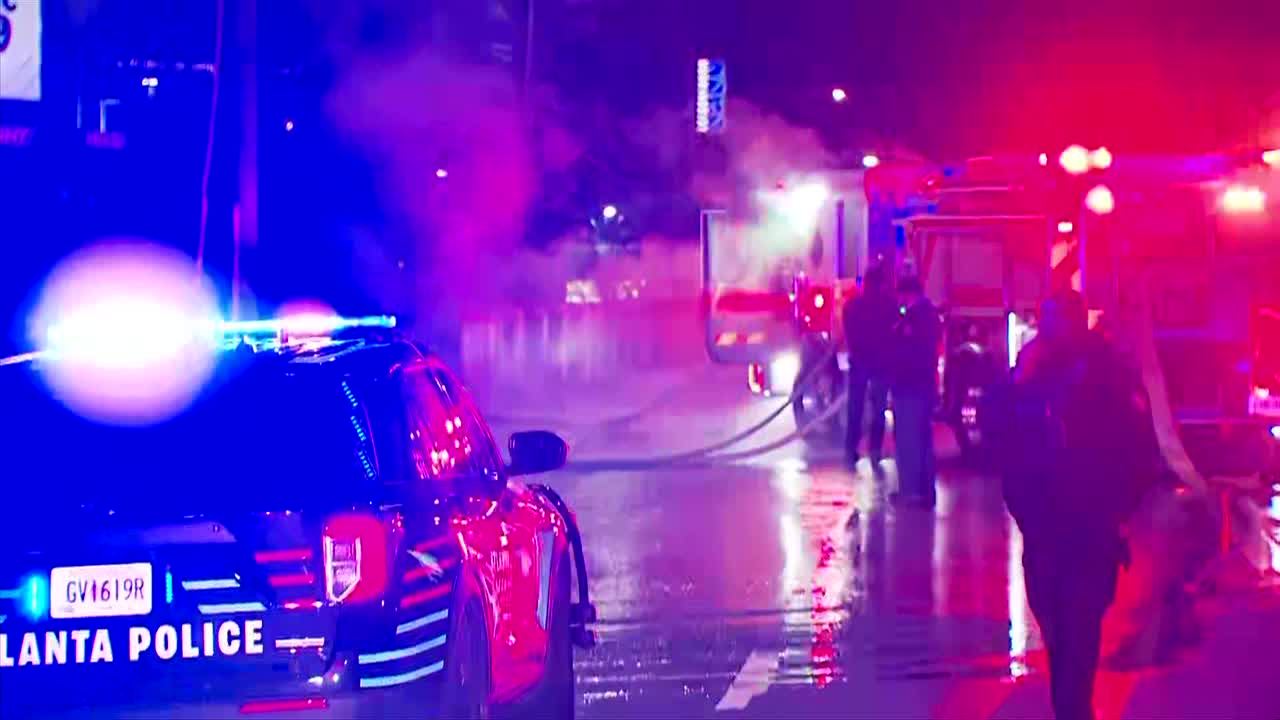 Large fire in suspected homeless camp shuts down Cheshire Bridge Road - Vimarsana News