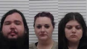 Trio arrested in North Carolina after traffic stop uncovers firearms, methamphetamine