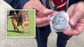 K9 Kilo challenge coins back in stock in Coweta County