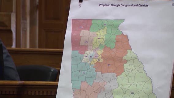 Federal judge examines Georgia's redrawn political maps