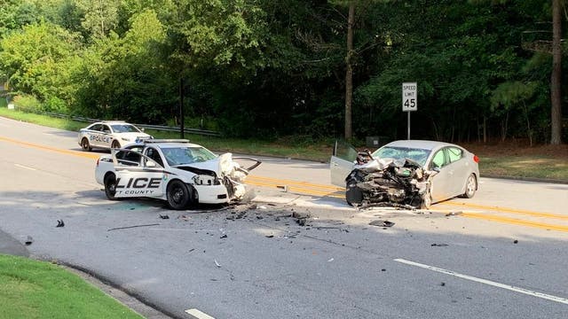 Gwinnett County police raises money for officer hit by suspected impaired driver