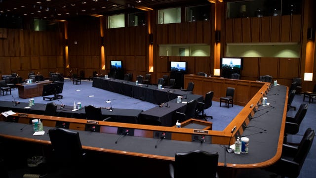 Senate aide no longer employed after purported sex tape features Senate hearing room