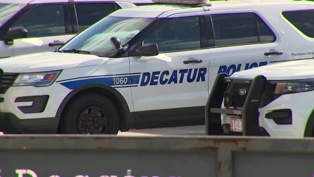 Decatur crossing guard hit by car while working