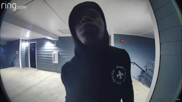 Man caught on camera breaking into Atlanta apartment, police say