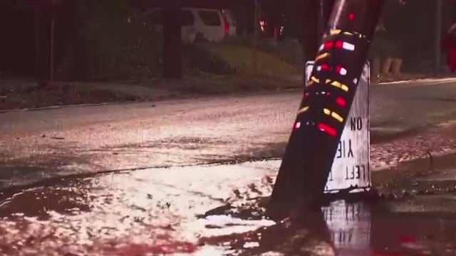 Possible water main break reported in Piedmont Heights neighborhood