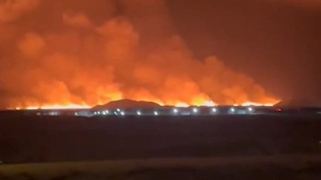 Iceland volcano erupts near Grindavik after swarm of earthquakes rattle region