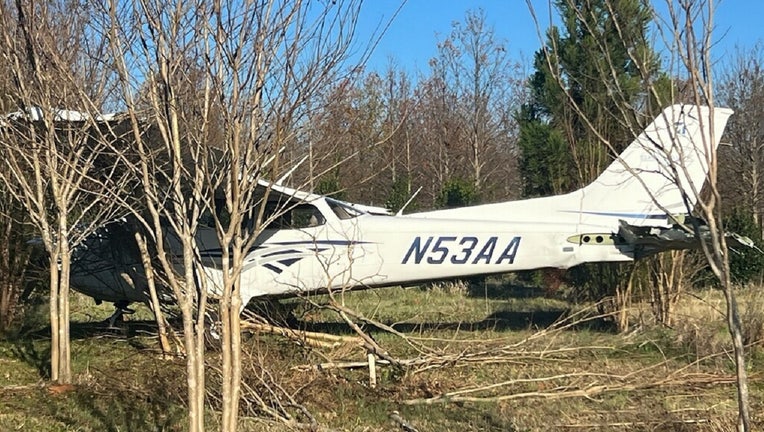 A plane crashed at a private airstrip in Social Circle on Dec. 5, 2023