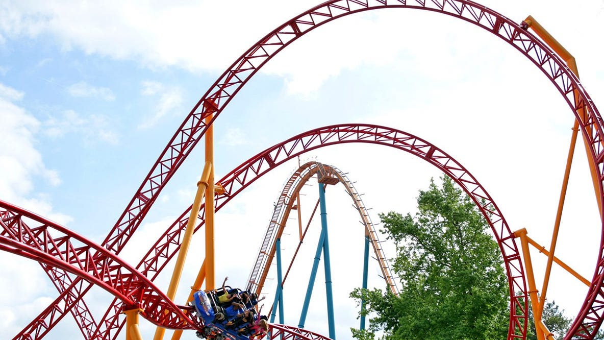 Spring break is a real 'scream' at Six Flags Over Georgia