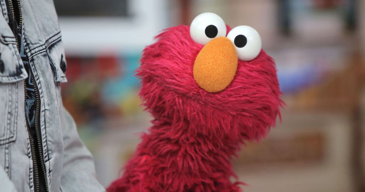Elmo bombarded with existential dread after checking in with the world ...