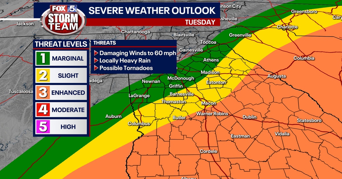 Coming storm expected to impact schools in Georgia | FOX 5 Atlanta