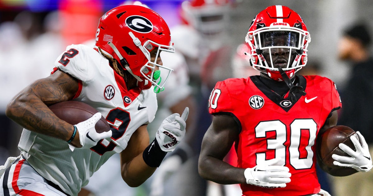 Daijun Georgia running backs Daijun Edwards, Kendall Milton announce plans to ...