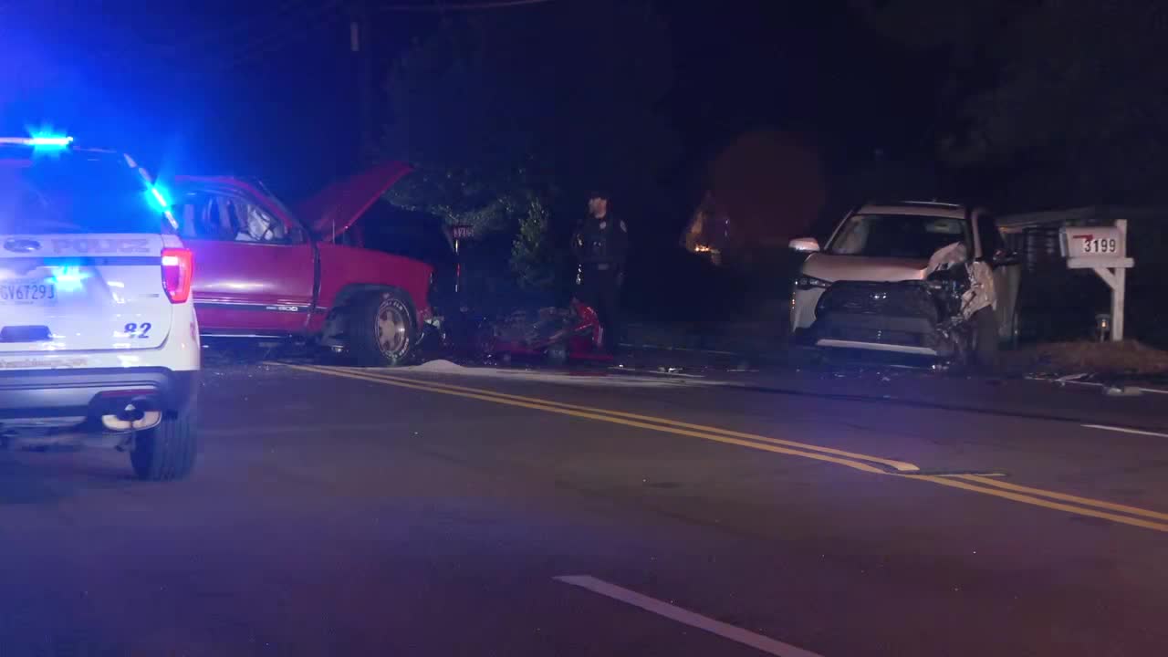 Police chase ends in head-on crash, DUI arrest in Chamblee | FOX 5 Atlanta