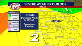 Live Atlanta weather alerts: Severe weather threat prompts Storm Alert Day