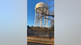 Griffin water tower gushing water | What residents need to know