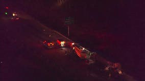 Medics respond to serious crash in Bartow County, I-75 SB shut down