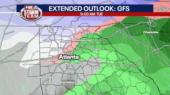 Georgia winter weather & Arctic plunge timeline: When temperatures will drop below freezing