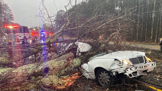 Family holds funeral for man crushed by tree during Clayton County storm