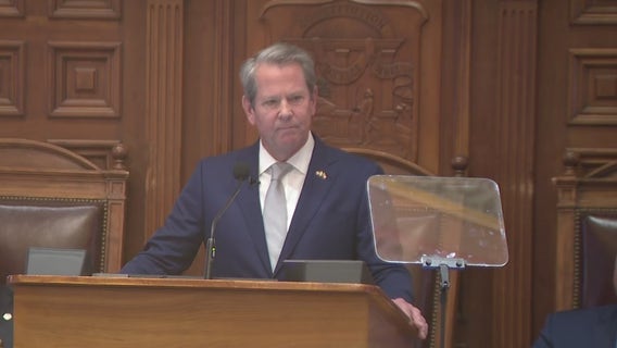 Georgia State of the State Address: Kemp touts economic record, tax cuts