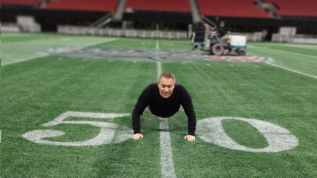 Fitness on the Field brings workouts inside Mercedes-Benz Stadium