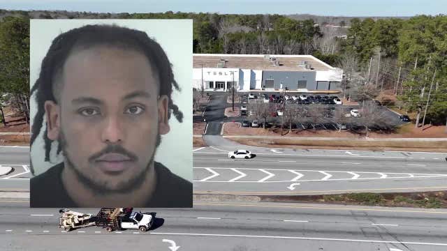 Tesla car thief not so lucky in second heist, Fayetteville police say