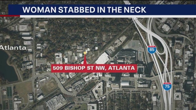 Woman allegedly stabbed in neck by boyfriend in NW Atlanta