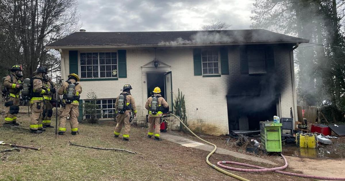 House catches fire Monday in Cobb County | FOX 5 Atlanta