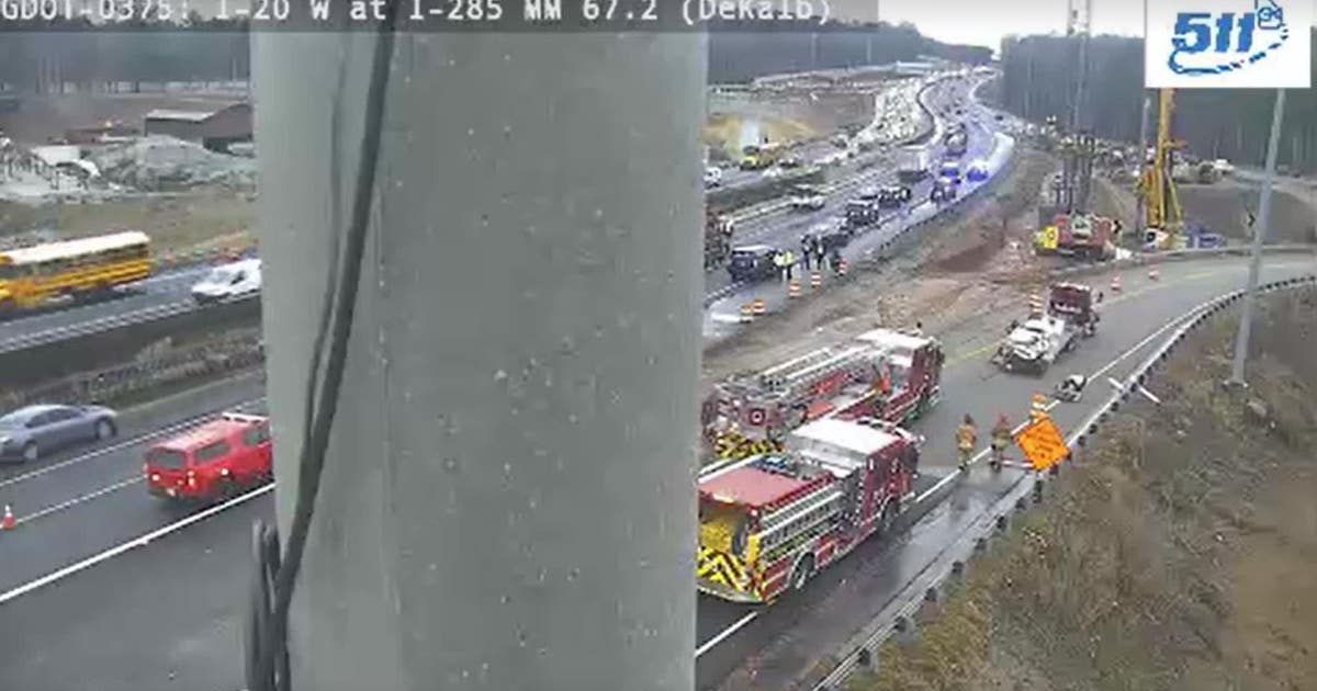 1 dead after crash near I-285, I-20 Monday morning | FOX 5 Atlanta