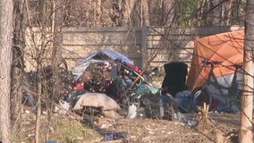 Atlanta cracking down on homeless camps, finding temporary housing for those in need