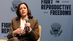 VP Harris blames Trump for Georgia abortion ban on heartbeat law anniversary