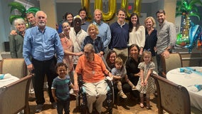 Atlanta man celebrates 100th birthday with family, friends