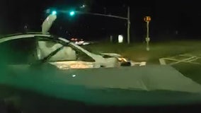 Video: Suspected DUI driver crashes into Peachtree City patrol car