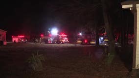 Firefighters rescue man, woman trapped in burning Fayette County home