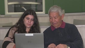 Gen Z student and Baby Boomer become unlikely study buddies