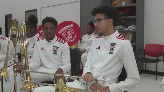 Jonesboro High School band talks about being in Usher's Super Bowl commercial