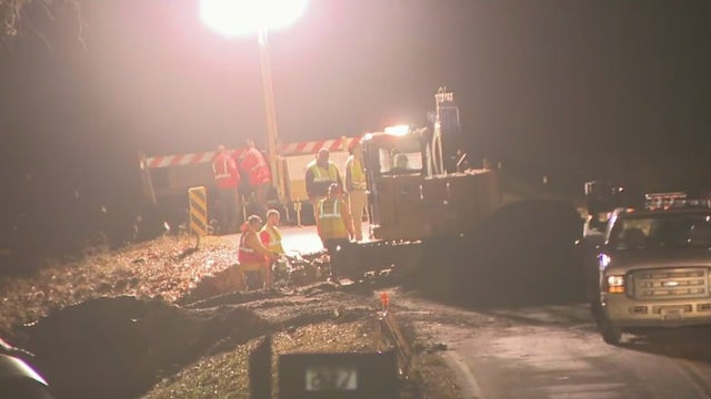 Heavy rain causes flooding damage, road closings across Spalding County