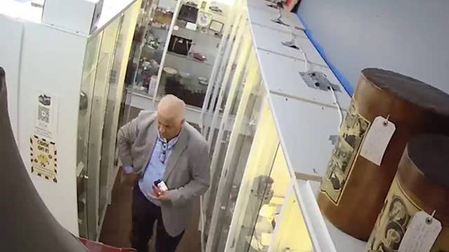 Cobb County antique mall heist: Man seen stealing $100K in family jewels