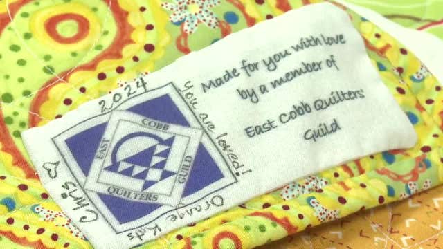 Cobb County quilter group use passion for sewing to give back