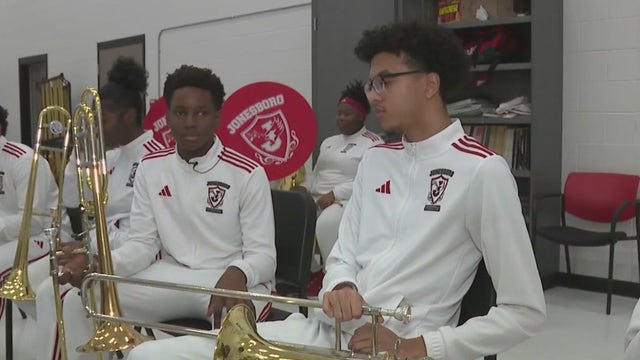 Jonesboro High School band talks about being in Usher's Super Bowl commercial