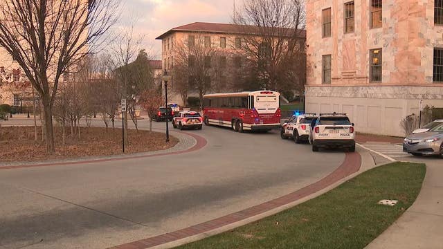 Female pedestrian struck by bus near Emory University in NE Atlanta