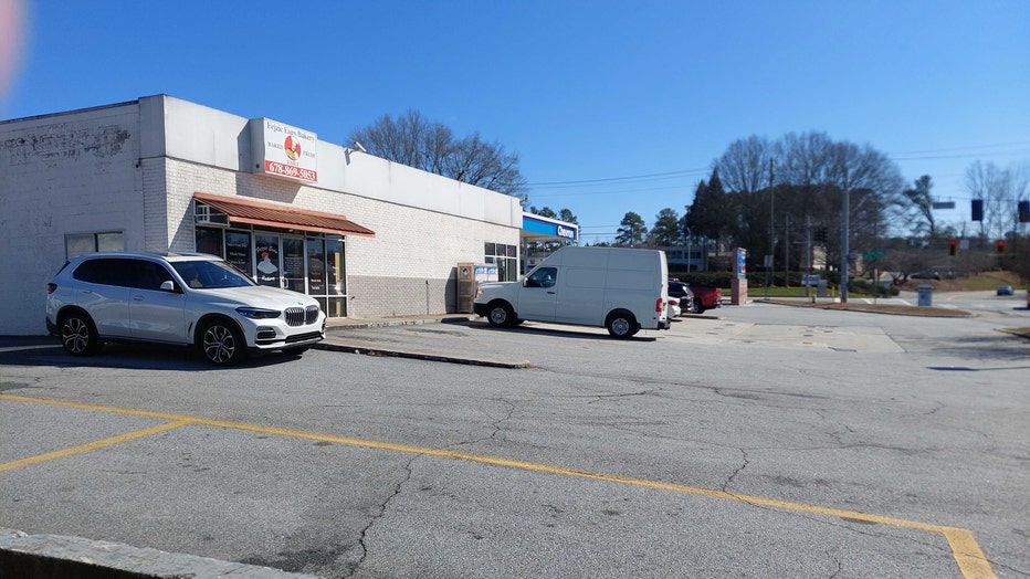 Police are investigating the shooting death of a 37-year-old man at the Fejzic Bakery along Scenic Highway in Lawrenceville on Feb. 3, 2024.