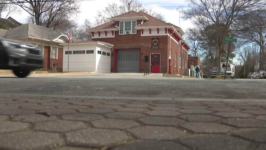 A public restroom could be going in behind Atlanta Fire Station 19 in the Virginia Highland neighborhood of Atlanta.
