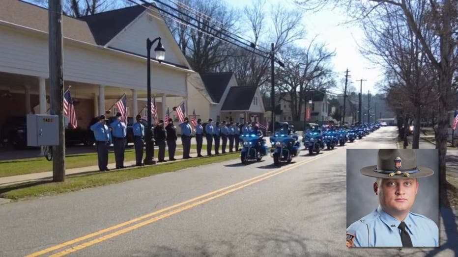 Chase Redner: Funeral For Georgia State Patrol Trooper Killed In I-75 ...