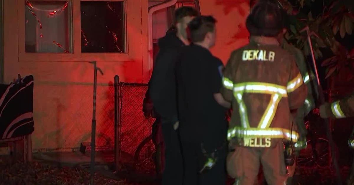 Residents escape burning home in DeKalb County | FOX 5 Atlanta