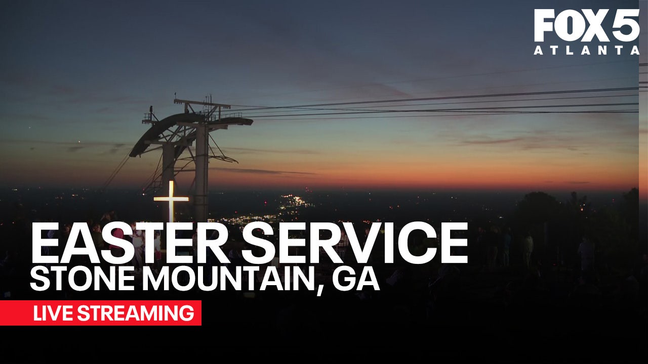 LIVE: Easter Sunday Sunrise Service 2024 at Stone Mountain Park - Vimarsana News