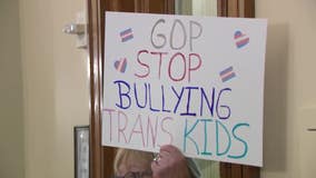 Protest over amendment targeting transgender students in Georgia added to mental health bill