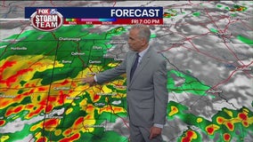 Rain expected to continue throughout the afternoon in metro Atlanta